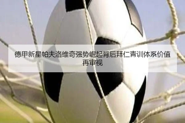 德甲新星帕夫洛维奇强势崛起背后拜仁青训体系价值再审视